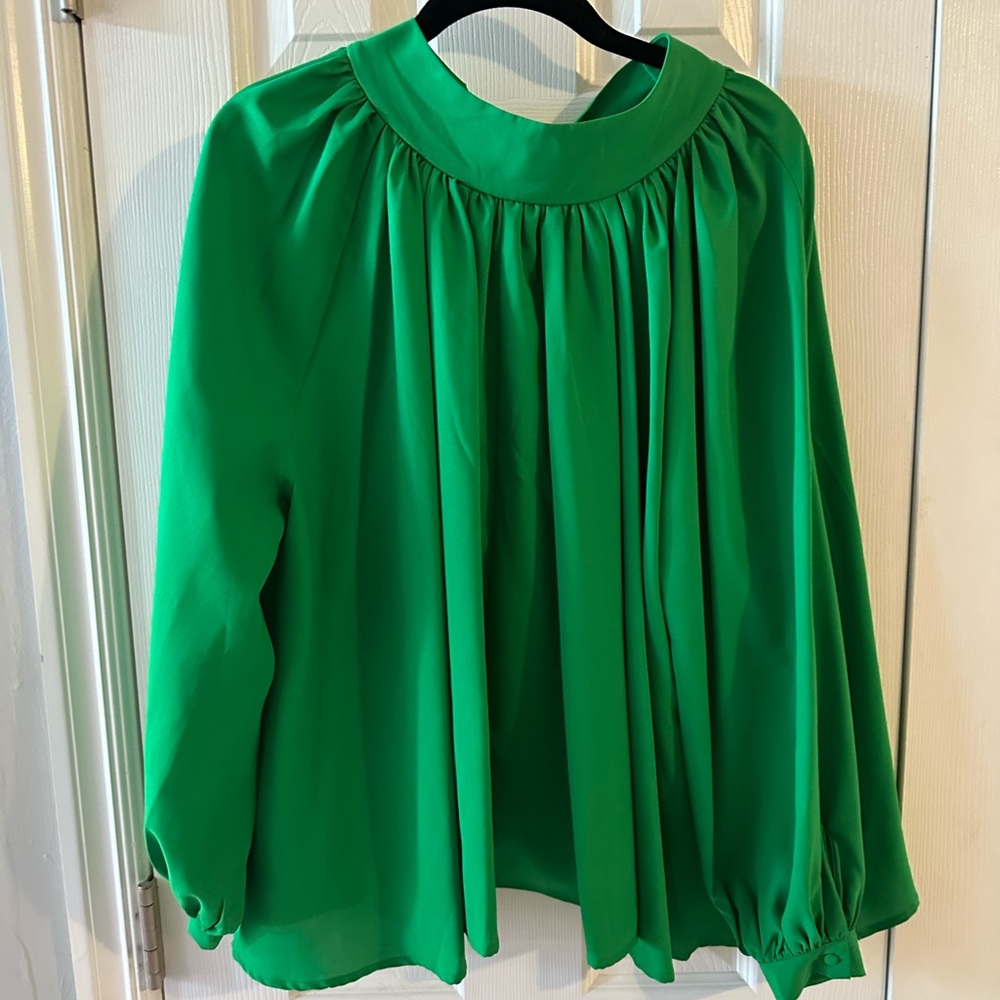 Blouse with tie back